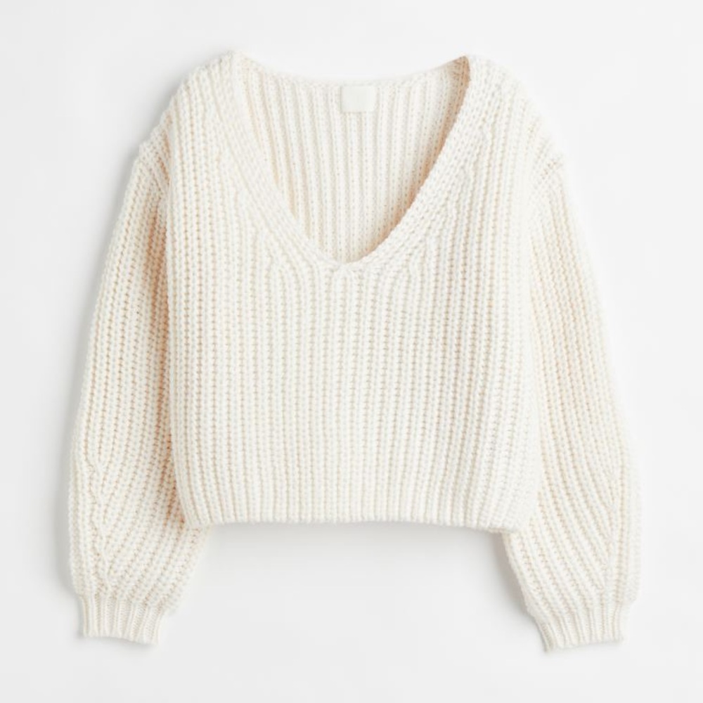 H&M Chunky Knit Sweater Size Large